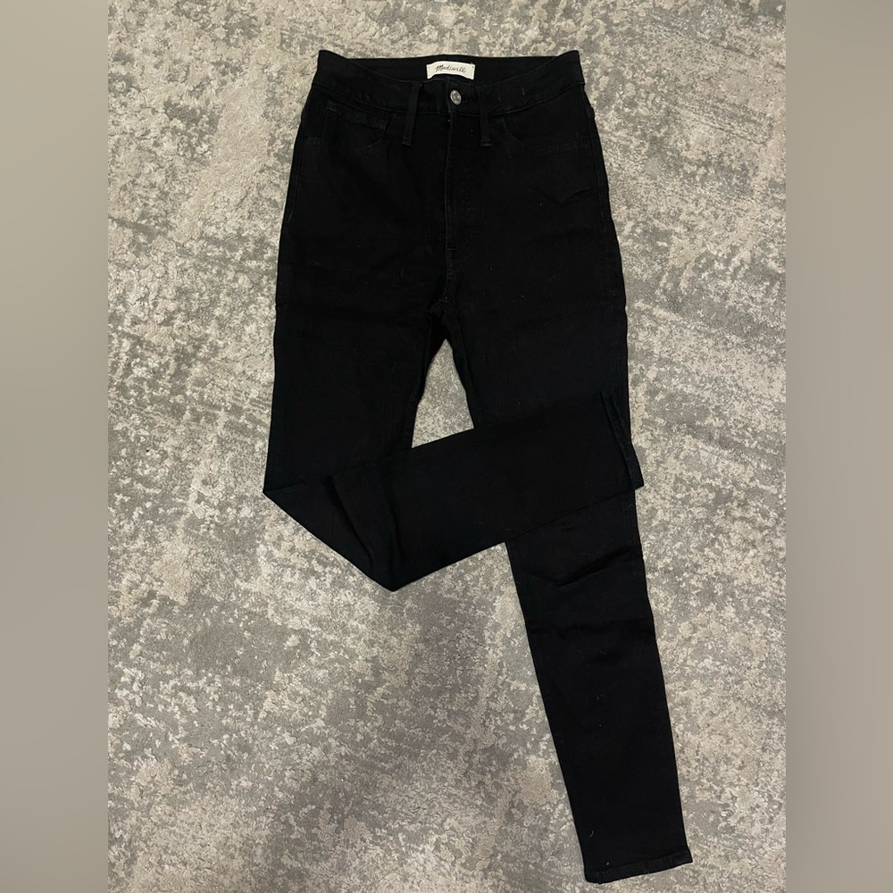Madewell Women's Classic Black Skinny Jeans